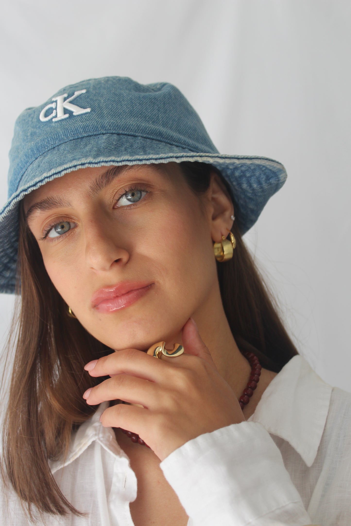 זוג עגילי סנדי מכסף 925