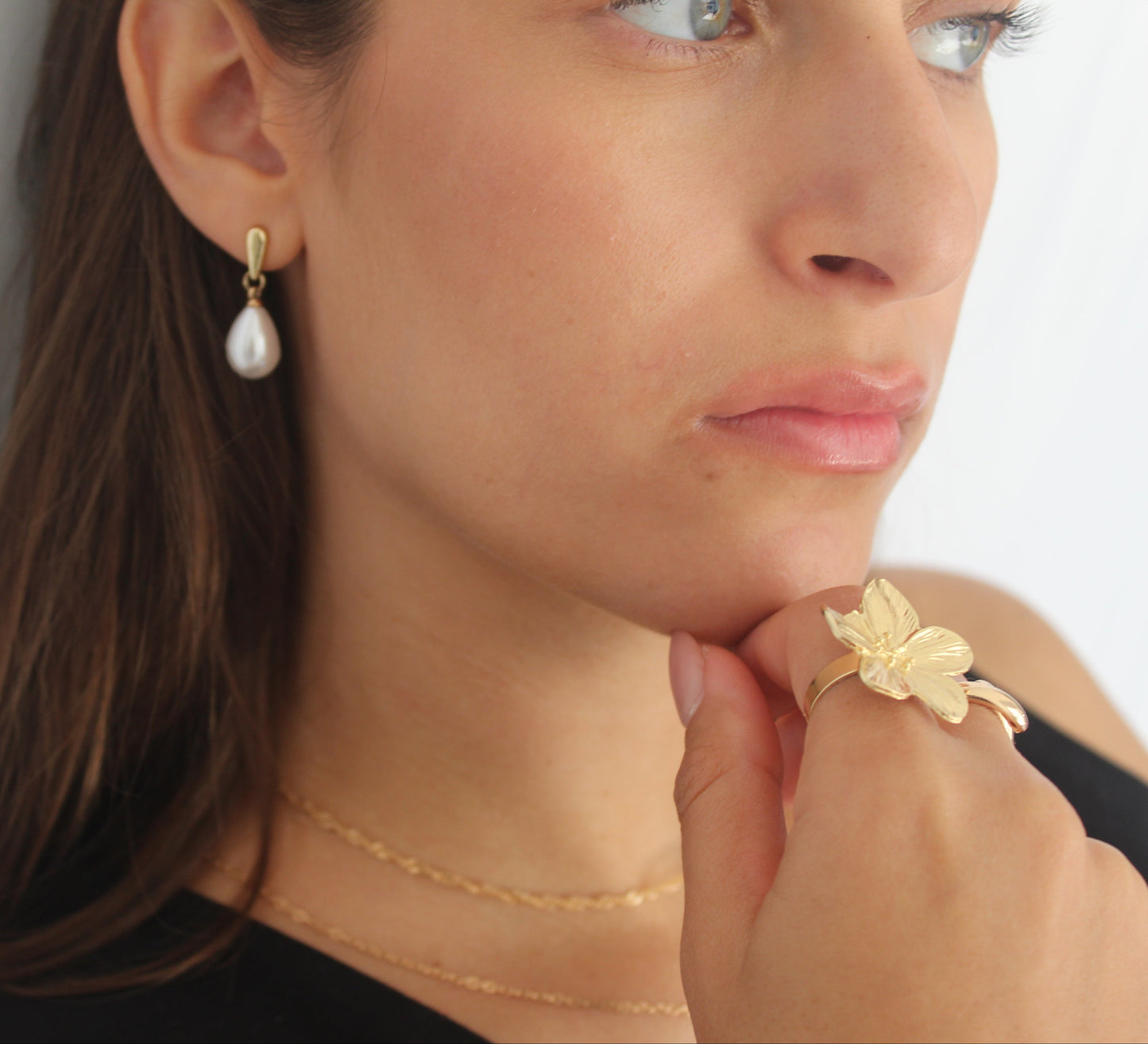 זוג עגילי נולי