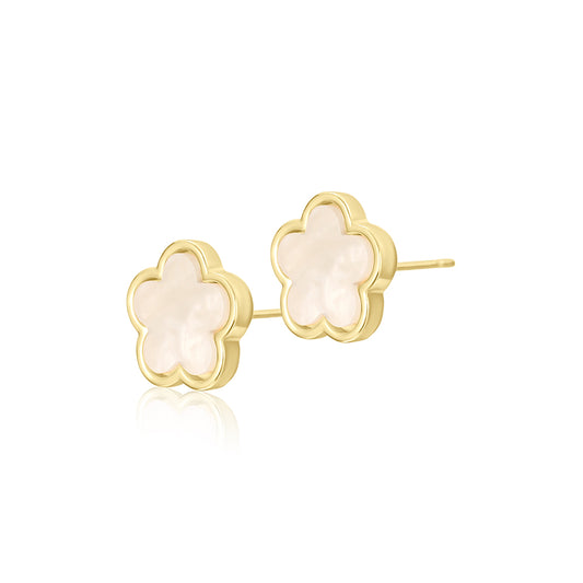 זוג עגילי תלתן